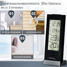 Carica l'immagine nel visualizzatore di Gallery, Technotrade Technoline WS 9767 Stazione di Temperatura
