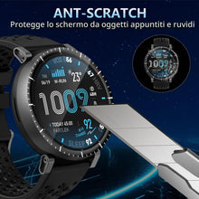 Carica l'immagine nel visualizzatore di Gallery, Datree 3 Pezzi per Amazfit Active Max Vetro Temperato, Pellicola Prottetiva Anti Graffio,Copertura Totale Film Pellicola