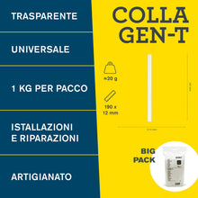 Carica l'immagine nel visualizzatore di Gallery, Rapid 52 Stick di Colla GEN-T da 1Kg Ø12x190 mm, Trasparenti, Universale