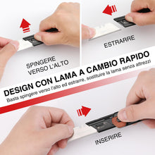 Carica l'immagine nel visualizzatore di Gallery, WORKPRO Coltello Multiuso 2 in 1