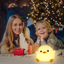 Carica l'immagine nel visualizzatore di Gallery, Luce Notturna Bambini Lampada Paperella Led Lampada Notturna Ricaricabile