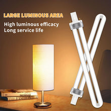 Carica l'immagine nel visualizzatore di Gallery, Lampada Fluorescente Compatta CFL G23 2 Pin 9W, Bianco Caldo 2700K, 720LM