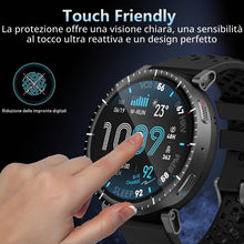 Carica l'immagine nel visualizzatore di Gallery, Datree 3 Pezzi per Amazfit Active Max Vetro Temperato, Pellicola Prottetiva Anti Graffio,Copertura Totale Film Pellicola
