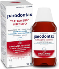 Carica l'immagine nel visualizzatore di Gallery, Parodontax Collutorio Clorexidina Trattamento Intensivo, Senza Alcol, 300ml