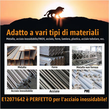 Carica l'immagine nel visualizzatore di Gallery, Merryland 25 Pz Dischi da Taglio 115 X 1,6 Ferro Metallo INOX Esperto-line