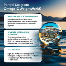 Carica l'immagine nel visualizzatore di Gallery, Omega 3 Certificato IFOS, Olio di Pesce 2000mg, 660mg EPA e 440mg DHA