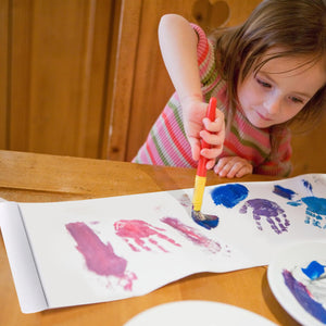Rotolo Carta Disegno Bianco, Rotolo di Carta Artistica, Rotolo di Carta da Cavalletto Artistico, per Bambini Artisti, Schizzi, Pittura, Progetto di Artigianato (30 cm x 15m)