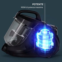 Carica l'immagine nel visualizzatore di Gallery, Rowenta RO2913 Swift Power Cyclonic Aspirapolvere a Traino Senza Sacco, 1.2 L, 750 W, 77 dB(A), Tecnologia Ciclonica, Compatto e Silenzioso, Filtro Alta Efficienza