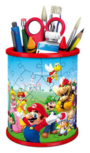 Carica l'immagine nel visualizzatore di Gallery, Ravensburger - Puzzle 3D Super Mario, Portapenne 57 Pezzi, Bambini 6+ Anni