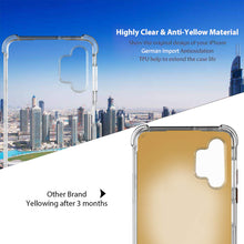 Carica l'immagine nel visualizzatore di Gallery, Ferilinso Cover per Samsung Galaxy A32 5G / M32 5G + 2 Pezzi Pellicola Protettiva Vetro Temperato [Transparente TPU Cust