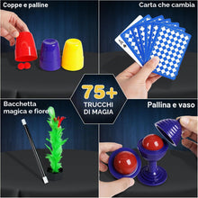 Carica l'immagine nel visualizzatore di Gallery, DINORUN Giochi di Magia per Bambini, Bastone Magico &amp; Cappello Magico