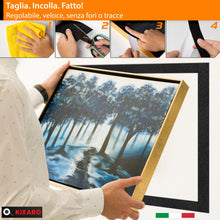 Carica l'immagine nel visualizzatore di Gallery, Stretch Biadesivo Extra Forte Nero Largo 11cm x 2m Adesivo Forte per Tessuto Zanzariere Divani Articoli per Tappezzieri 