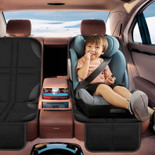 Carica l'immagine nel visualizzatore di Gallery, 2Pcs Protettore di Sedili Auto, Antiscivolo Impermeabile Coprisedile Auto Bambini Proteggi con Borsa Portaoggetti, Universale Compatibile Isofix Protezione Sedili, Protezioni Per Seggiolino