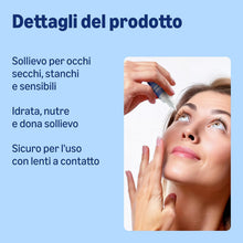 Carica l'immagine nel visualizzatore di Gallery, Healthcare by Amazon Goccia oculari con ialuronato di sodio 0,2%, 30 ml (2 Confezione da 15 ml) (In precedenza un marchio Amazon Basic Care, stesso prodotto)