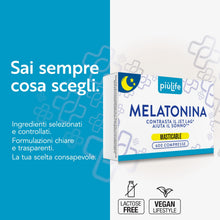 Carica l'immagine nel visualizzatore di Gallery, Melatonina Per Dormire Meglio 1 mg PiùLife, 600 Mini Compresse