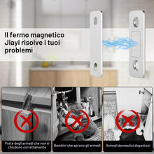 Carica l'immagine nel visualizzatore di Gallery, Calamite per Mobili Chiusura Jiayi 2 Pezzi Adesivo Chiusura Magnetica Chiusura Porta Ultra Sottile Magnetiche per Ante M