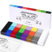 Carica l'immagine nel visualizzatore di Gallery, UCANBE Palette Trucco Halloween Viso e Corpo, 20 Colori a Base Oleosa