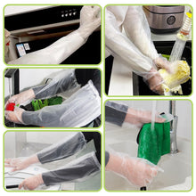 Carica l'immagine nel visualizzatore di Gallery, Guanti Monouso a Braccio Lungo,Guanti USA e Getta,Guanti Monouso Trasparenti,Guanti Lunghi in Plastica Veterinaria,Guant