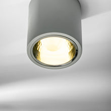 Carica l'immagine nel visualizzatore di Gallery, GTV Faretto da Soffitto a Cilindro DRAGO, Portalampada E27, Struttura in Metallo, Design Moderno, Max 60W, IP20, 172x180