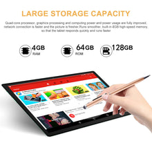 Carica l&#39;immagine nel visualizzatore di Gallery, Tablet 10 Pollici Tablet Android 11, 64 GB ROM+4GB RAM (128 GB Espandibili) Tablet in Offerta , Dual 4G LTE SIM/WIF, Fotocamera 5MP+8MP| IPS HD 8000mAh |Bluetooth| GPS | Type-C Tablets PC (grigio)