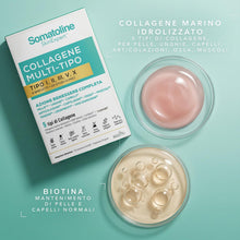 Carica l'immagine nel visualizzatore di Gallery, Granions by Somatoline Collagene Marino 5 Tipi Biotina 40 Compresse