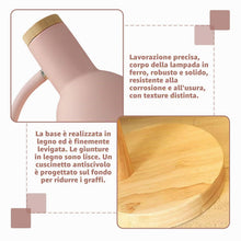Carica l'immagine nel visualizzatore di Gallery, Lampada da scrivania per bambini, lampada da lettura a LED con attacco E27, braccio regolabile, lampada da comodino in m