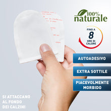 Carica l'immagine nel visualizzatore di Gallery, THE HEAT COMPANY Scaldapiedi - 5, 15 o 40 Paia - Extra Caldo - Adesivo - Scaldini per Piedi - 8 Ore Piedi Caldi - Pronti