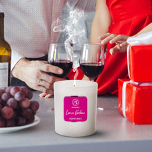 Carica l'immagine nel visualizzatore di Gallery, Candela Profumata di Limone Verbena 200g - Candela con Olio Essenziale di Verbena - Candela Alla Cera di Soia - Candele per la Casa - Aromaterapia - Candela Regalo - Idea per il Compleanno - Natale