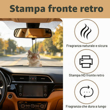 Carica l'immagine nel visualizzatore di Gallery, 6 Pezzi Profumo Auto Diffusore Aromaterapia, Deodorante Auto Clip, Decorazione Auto Ciondolo Profumato per Interni, Moti