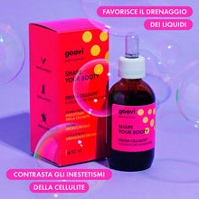 Carica l'immagine nel visualizzatore di Gallery, Goovi, Shape Your Booty, Integratore Alimentare Drena Cellulite, Ideale per gli Inestetismi della Cellulite e il Drenagg