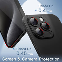 Carica l'immagine nel visualizzatore di Gallery, JETech Cover Ultra Slim per iPhone 15 Pro Max, Titanio Nero