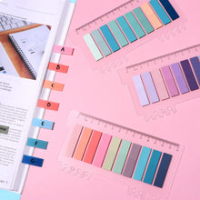 Carica l&#39;immagine nel visualizzatore di Gallery, 1200 Pezzi Segnapagina, Segnalibri, Brencco Segnapagina Plastificati, Colorati, Segna Pagina Adesivi, Sticky Notes, Linguette per Leggere/Contrassegnare/Studio