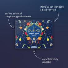 Carica l&#39;immagine nel visualizzatore di Gallery, Pukka Tisane Calendario Avvento 2025, Set Regalo Tisane e Infusi, Deliziose Erbe Biologiche, Senza Cioccolato e Lattosio, Per Una Dose Quotidiana Di Benessere e Gusto, Idea Regalo, 24 Bustine