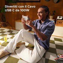 Carica l'immagine nel visualizzatore di Gallery, UGREEN Uno Cavo USB C 100W Nylon Intrecciato Ricarica Rapida (2M)
