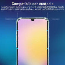 Carica l'immagine nel visualizzatore di Gallery, Vetro Temperato per Samsung Galaxy A25 5G [2 Pezzi] Vetrino Protettivo Pellicola Protezione Schermo