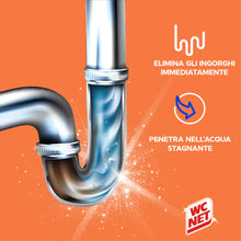 Carica l'immagine nel visualizzatore di Gallery, Wc Net Professional Turbo, Disgorgante Gel per Scarichi, 500 ml