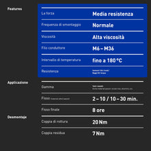 Carica l'immagine nel visualizzatore di Gallery, INBUS® 79560 Frenafiletti media resistenza, 40g — Made in Germany