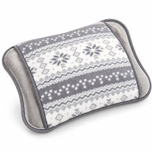 Carica l'immagine nel visualizzatore di Gallery, Innoliving Scaldamani Morbido Boule INN-765 Scaldino Elettrico, Materiale Sintetico, Grigio, 20x7x13 cm
