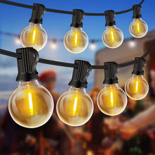 Carica l'immagine nel visualizzatore di Gallery, ZYRIVON Catene Luminose 20M/66FT, Luci da Esterno Giardino con 30+2 G40 LED, 2700K Bianco Caldo Luci Giardino, Impermeabile Luci Esterno Interno per Natale, Matrimonio, Festa, Giardino, Patio