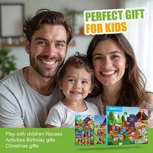 Carica l'immagine nel visualizzatore di Gallery, Costruzioni Magnetiche per Bambini 100 PCS 2CM 3+ Giochi Cubi Magnetici, Blocchi Building Blocks Giocattoli Montessori a Partire da 3 4 5 6 7 8 9 10 11 12 Anni Regali di Compleanno per Ragazzi