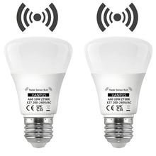 Carica l'immagine nel visualizzatore di Gallery, LED Lampada Sensore Movimento Crepuscolare 10W Bianco Caldo A60a
