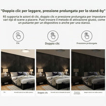 Carica l'immagine nel visualizzatore di Gallery, SONOFF SwitchMan R5 intelligente interruttore di scena con batteria 6 canali tastiera senza cablaggio, e SONOFF M5 "eWeL