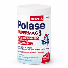 Carica l'immagine nel visualizzatore di Gallery, Polase SuperMag3 Integratore 3 Fonti di Magnesio ad Alto Assorbimento, 120g