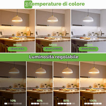 Carica l'immagine nel visualizzatore di Gallery, Kimjo E27 10 W Lampadina Ricaricabile con Telecomando USB, 3 Colori