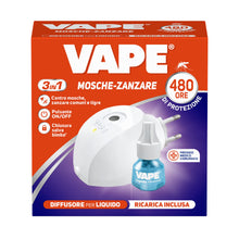Carica l&#39;immagine nel visualizzatore di Gallery, Vape, Elettroemanatore Liquido Mosche-Zanzare e Ricarica Liquida 480 ore, Antizanzare Elettrico, Protezione contro le zanzare Comuni, Tigre e Mosche,22 ml