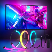 Carica l'immagine nel visualizzatore di Gallery, Luce per monitor da gaming, retroilluminazione con effetto di sincronizzazione del colore dello schermo per monitor per 