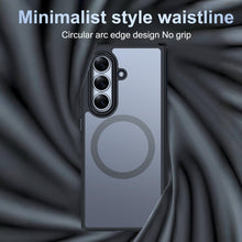 Carica l'immagine nel visualizzatore di Gallery, Tieeyivv Cover Magnetica per Samsung Galaxy Z Fold 7 5G Case con MagSafe, Anti-Caduta Frame in Silicone Morbido + Acrili