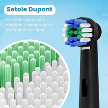 Carica l'immagine nel visualizzatore di Gallery, GENKENT Testine Compatibile con Braun Oral B 20 Testina di Ricambio per Spazzolino Elettrico Oral B Braun Professional Soft Clean per Testine Refill Pro 500/1000/1500/3000/3757/5000/7000