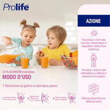 Carica l'immagine nel visualizzatore di Gallery, Prolife Pediatrico - Integratore di Fermenti Lattici con Bifidobatteri, 3 Miliardi di Fermenti per Dose, 3 Pack da 10 Fl