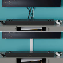 Carica l'immagine nel visualizzatore di Gallery, D-Line Canalina, Copricavi per parete, Cavo TV ordinato, Verniciabile, Autoadesivo, Design monopezzo incernierato - 1 x 60 mm (P) x 15 mm (A) per 40cm (L) - Bianco